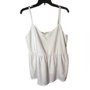 NWT Urban Rose Peplum Style 1X Tank Top